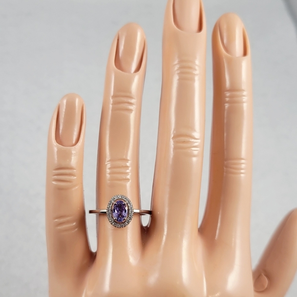 0.5ct Natural Tanzanite Ring - Picture 10 of 11